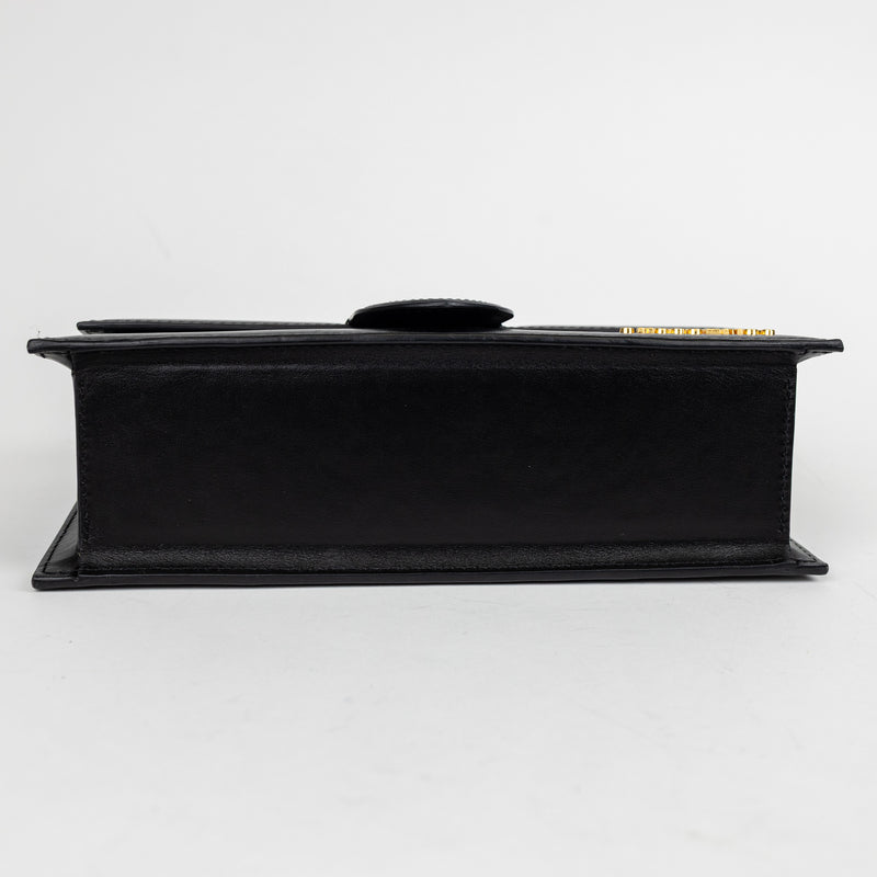 Jacquemus Black Le Grand Bambino Top Handle Bag with Strap