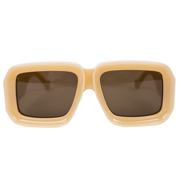 Loewe Beige Mask Square Sunglasses
