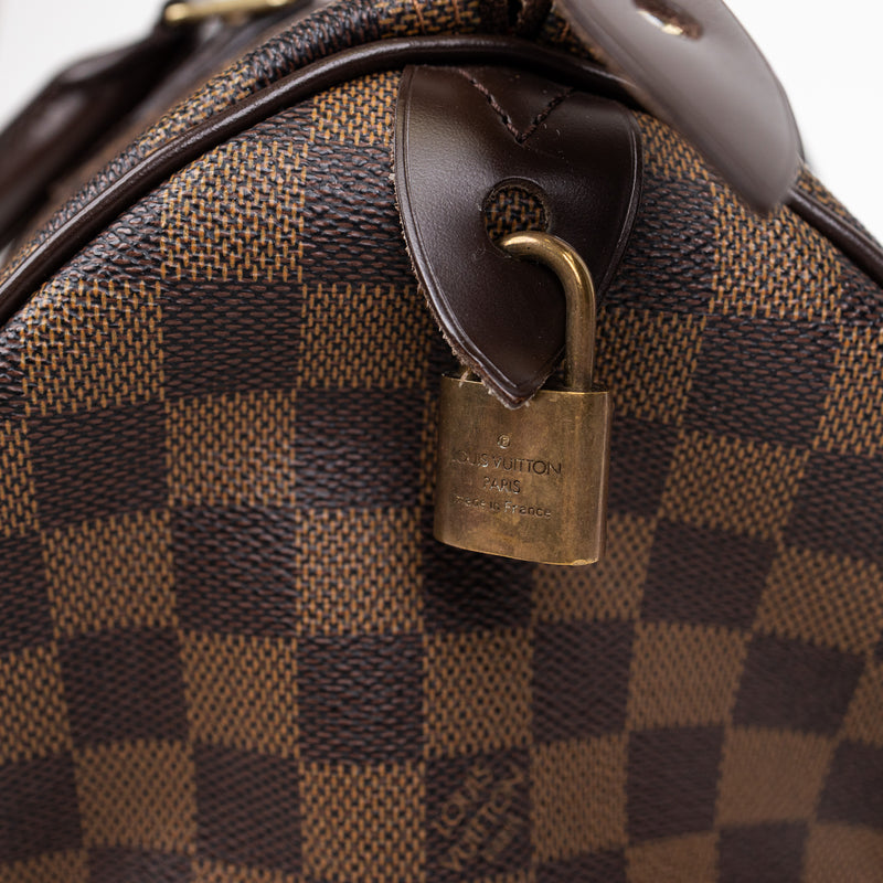 Louis Vuitton Brown Damier Ebene Speedy 30cm Bag