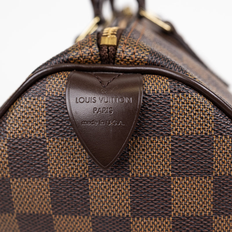 Louis Vuitton Brown Damier Ebene Speedy 30cm Bag