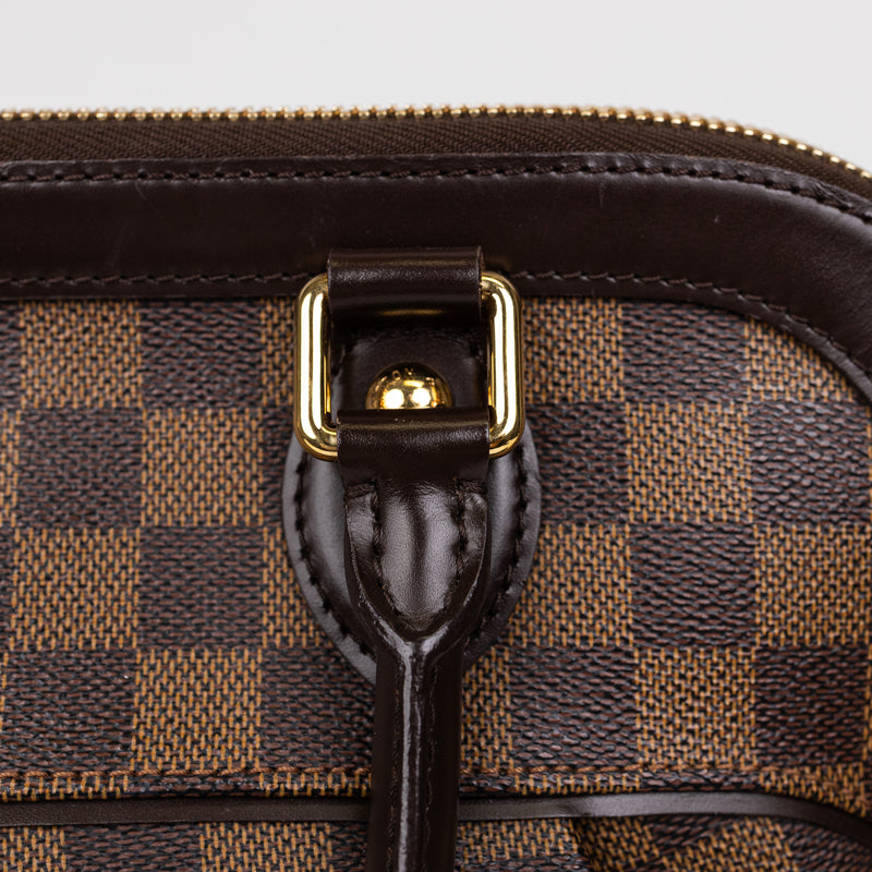 Louis Vuitton Brown Damier Ebene Trevi GM with Crossbody Strap