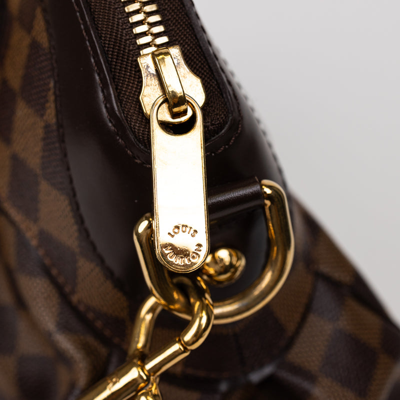 Louis Vuitton Brown Damier Ebene Trevi GM with Crossbody Strap