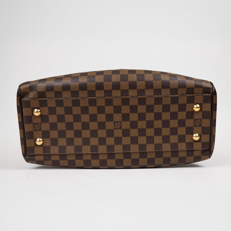 Louis Vuitton Brown Damier Ebene Trevi GM with Crossbody Strap