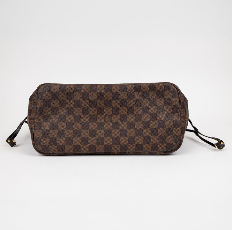 Louis Vuitton Brown Damier Ebene Neverfull MM Tote Bag