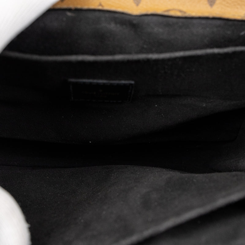 Louis Vuitton Brown Reverse Monogram Pochette Metis Bag