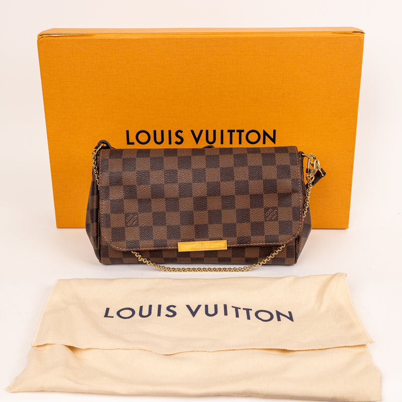Louis Vuitton Favorite Damier Ebene GHW Brown Damier Ebene GHW