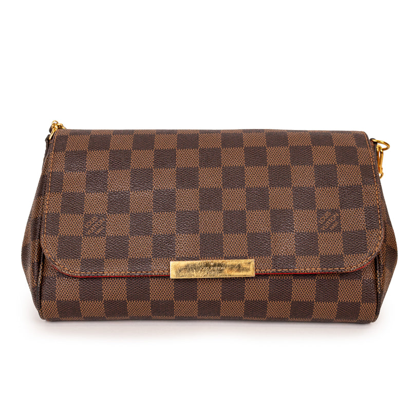 Louis Vuitton Favorite Damier Ebene GHW Brown Damier Ebene GHW