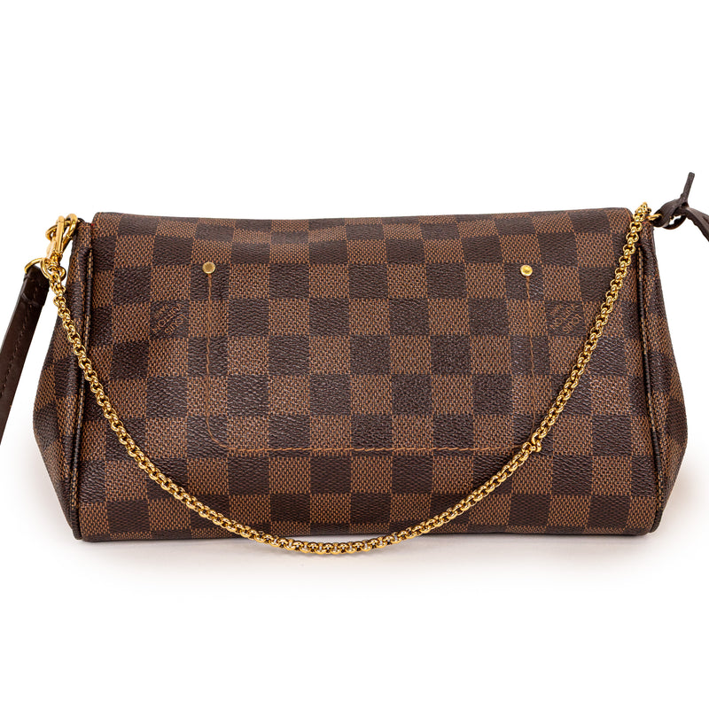Louis Vuitton Favorite Damier Ebene GHW Brown Damier Ebene GHW