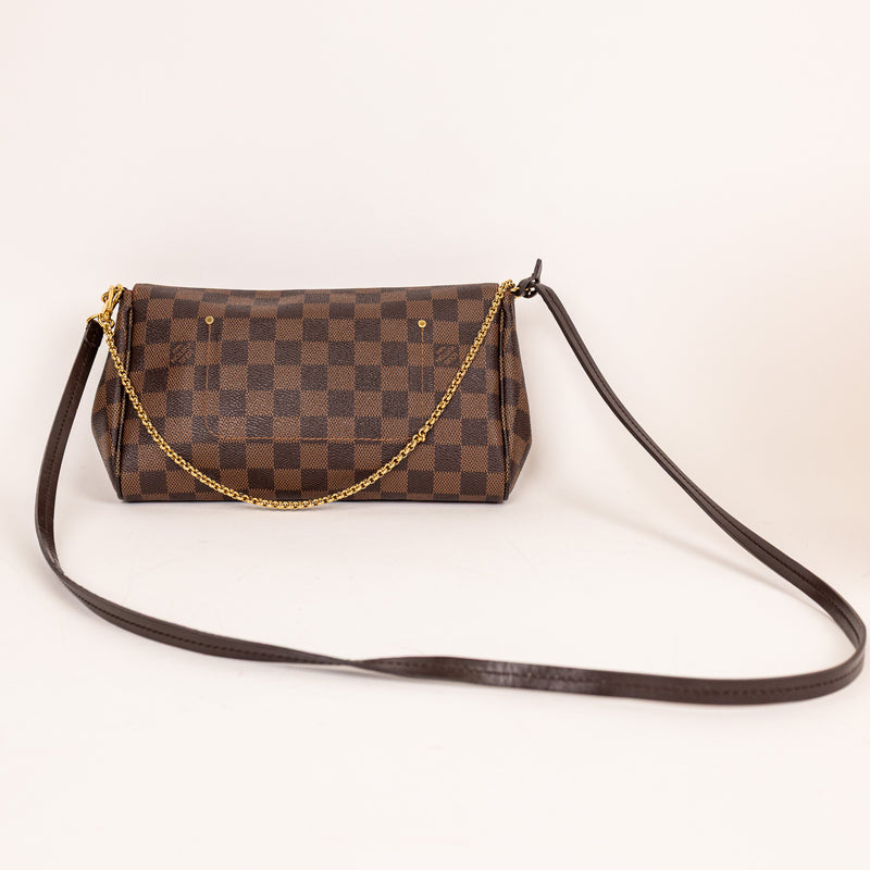 Louis Vuitton Favorite Damier Ebene GHW Brown Damier Ebene GHW
