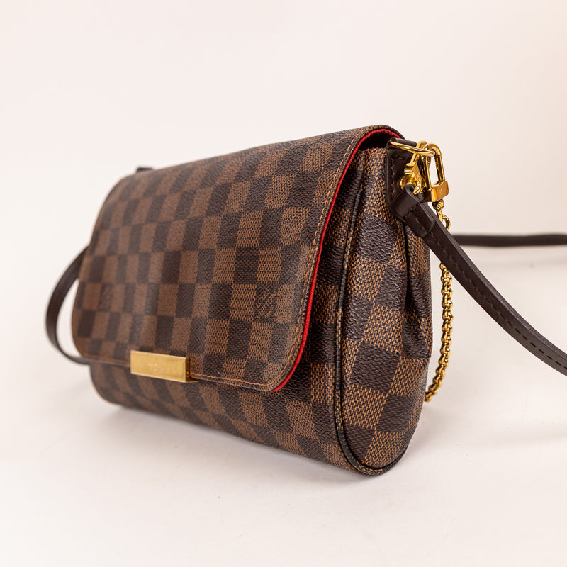 Louis Vuitton Favorite Damier Ebene GHW Brown Damier Ebene GHW