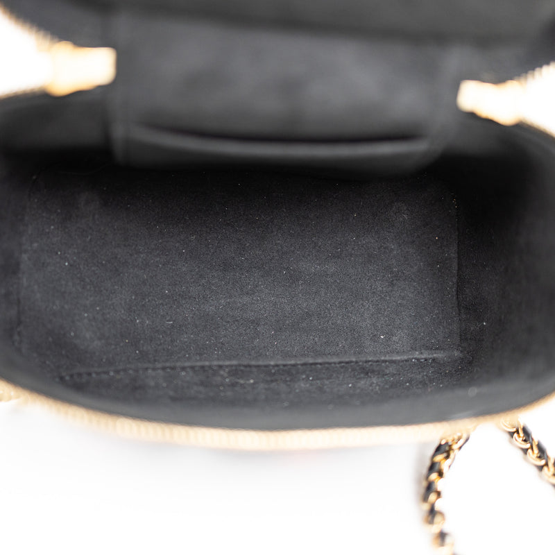 Louis Vuitton Black Multicolor Monogram Game On Vanity PM Case Bag