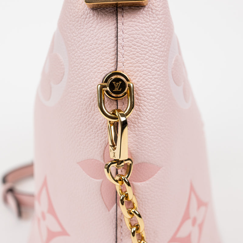 Louis Vuitton Pink White Monogram Gradient Marshmallow Pool By The Pool Cloud Hobo Bag