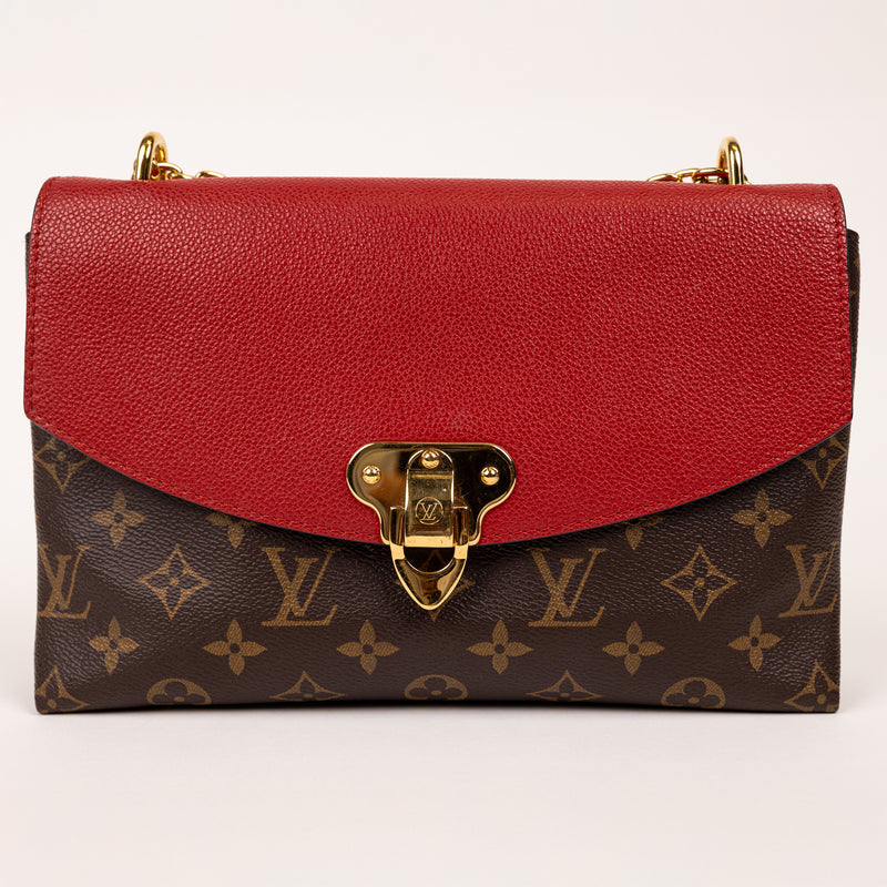 Louis Vuitton Brown Red Monogram Saint Placide Shoulder Bag