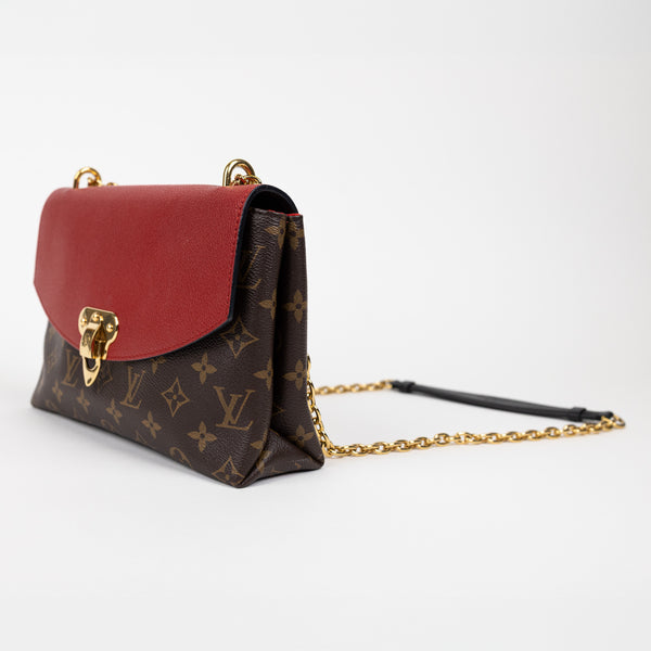Louis Vuitton Brown Red Monogram Saint Placide Shoulder Bag