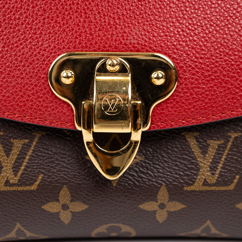 Louis Vuitton Brown Red Monogram Saint Placide Shoulder Bag