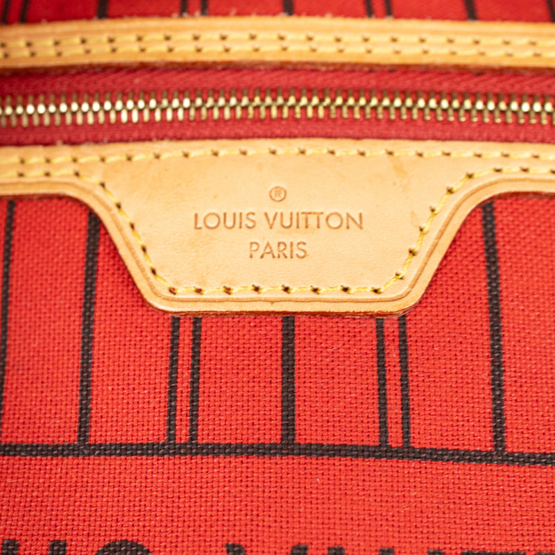 Louis Vuitton Brown Monogram Neverfull MM Tote Bag