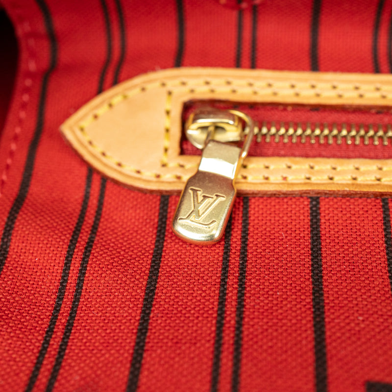 Louis Vuitton Brown Monogram Neverfull MM Tote Bag