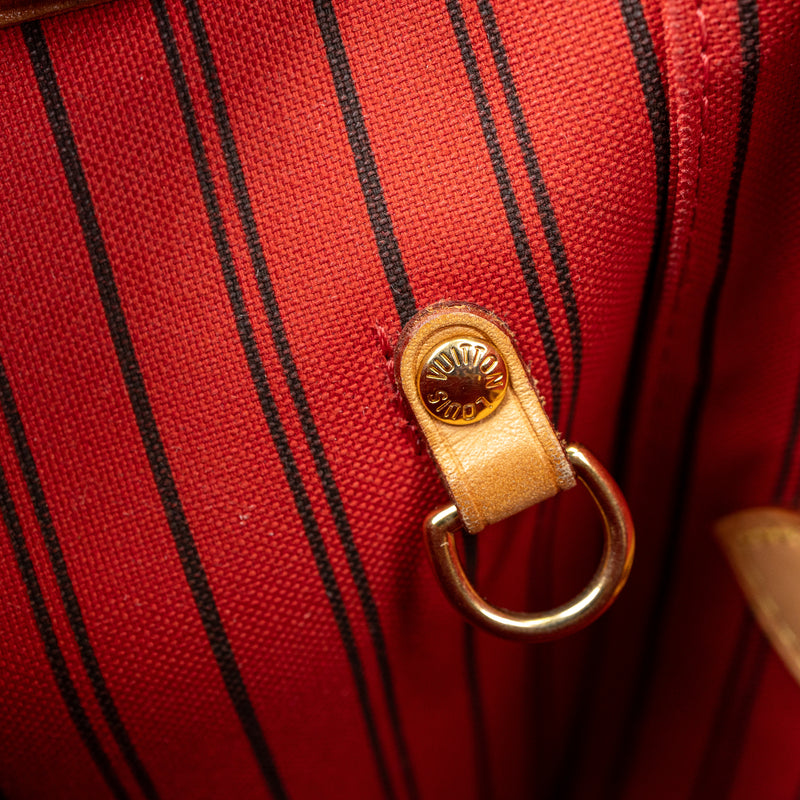 Louis Vuitton Brown Monogram Neverfull MM Tote Bag