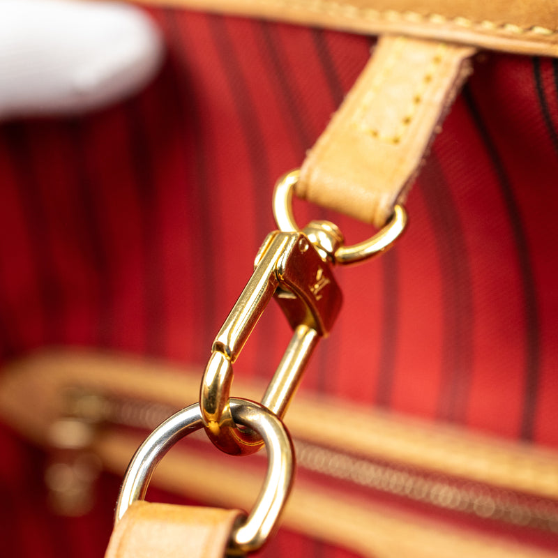 Louis Vuitton Brown Monogram Neverfull MM Tote Bag