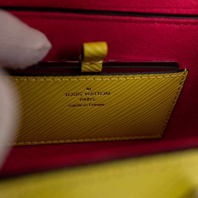 Louis Vuitton Yellow Epi Leather Twist Bag LTD