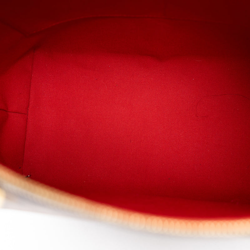 Louis Vuitton Brown Damier Ebene Westminster Bag with Gold Hardware