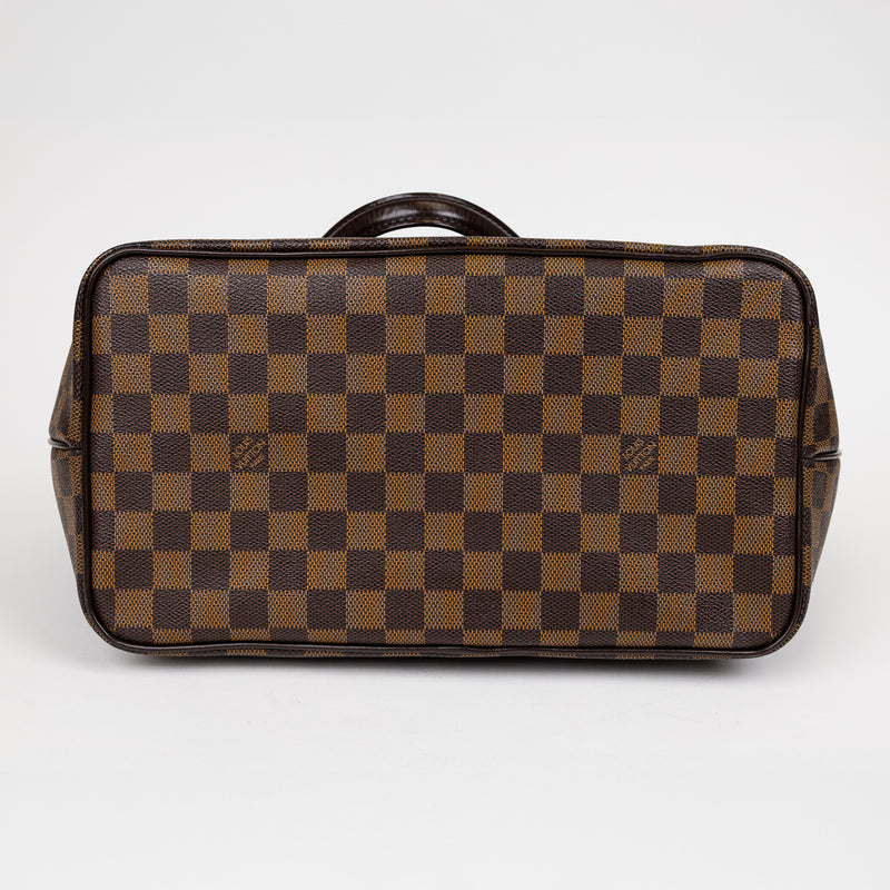 Louis Vuitton Brown Damier Ebene Westminster Bag with Gold Hardware