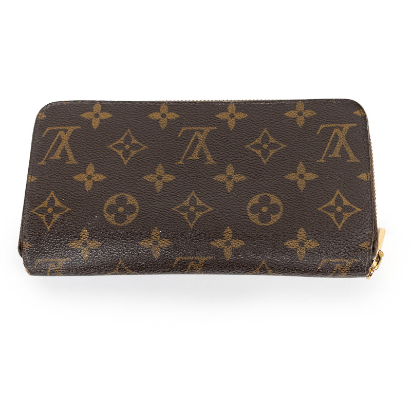 Louis Vuitton Brown Monogram Zippy Wallet