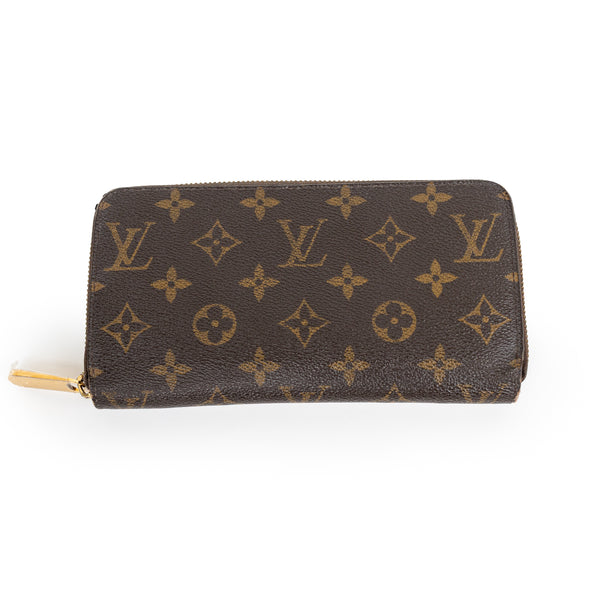 Louis Vuitton Brown Monogram Zippy Wallet