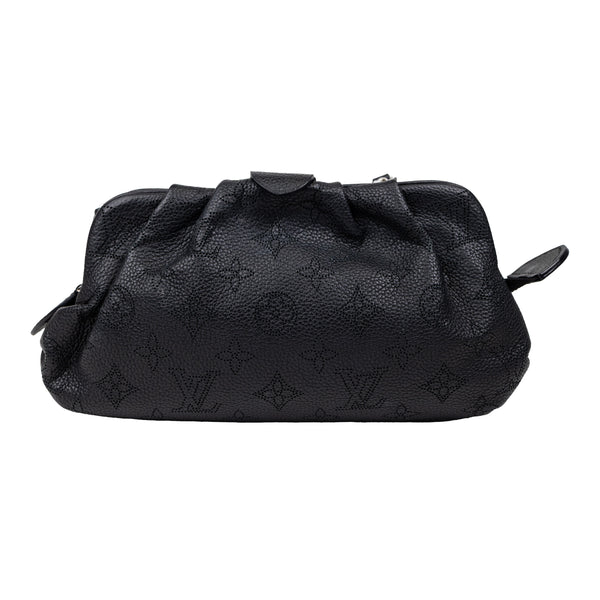Louis Vuitton Black Mahina Scala Pouch Crossbody