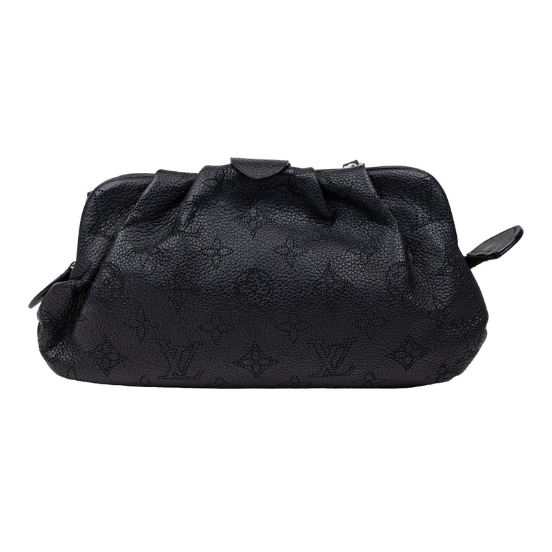 Louis Vuitton Black Mahina Scala Pouch Crossbody