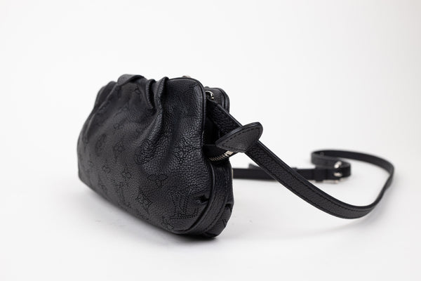 Louis Vuitton Black Mahina Scala Pouch Crossbody