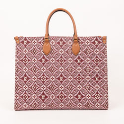 Louis Vuitton OnTheGo 1854 Burgundy Cream Tote