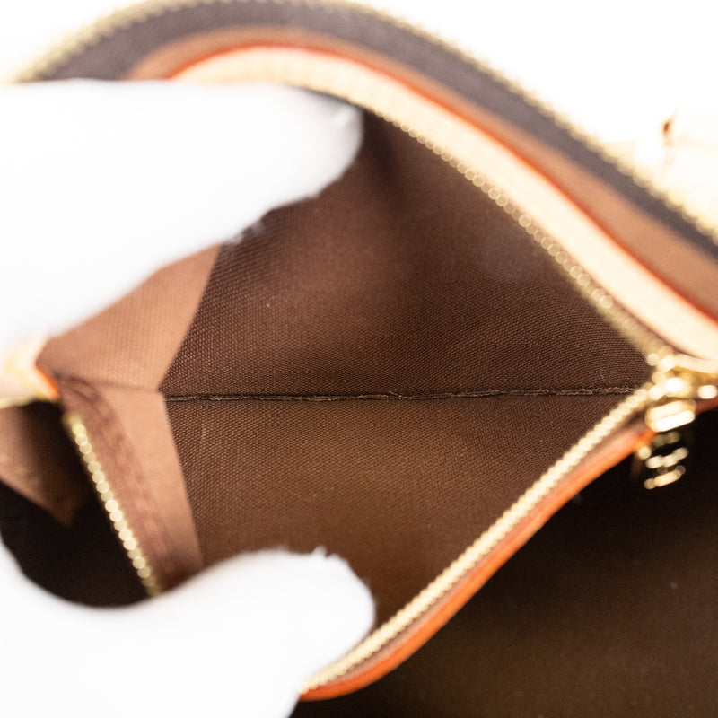 Louis Vuitton Brown Monogram Speedy Bandouliere 25CM Bag