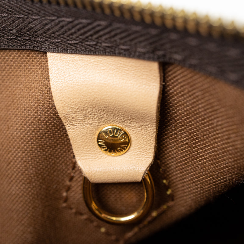 Louis Vuitton Brown Monogram Speedy Bandouliere 25CM Bag