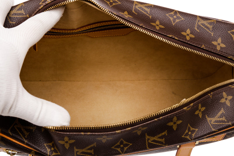Louis Vuitton Brown Monogram Canvas Site Bag