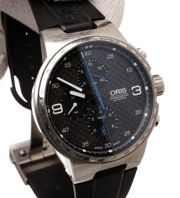 ORIS Williams F1  7717 Black Dial 44mm with Rubber Strap Men's Watch