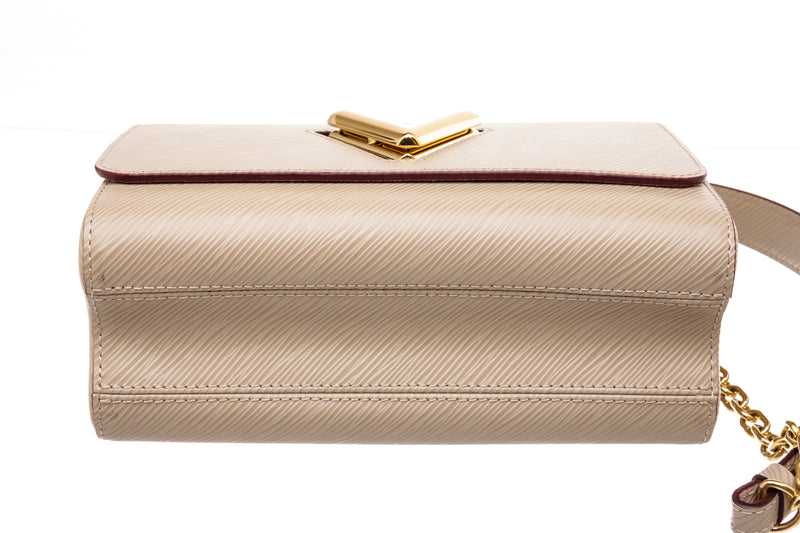 Louis Vuitton Beige Epi Leather Twist Shoulder Bag MM