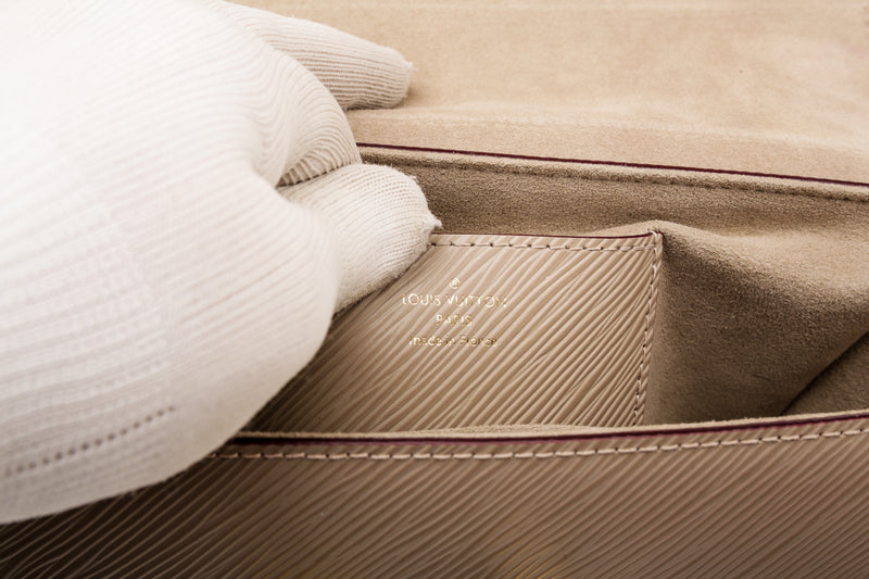 Louis Vuitton Beige Epi Leather Twist Shoulder Bag MM