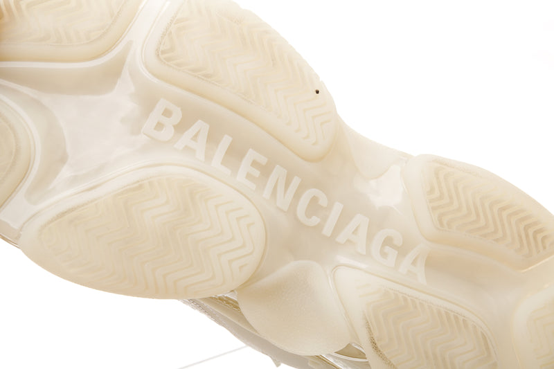 Balenciaga White Leather Sneakers Size 39