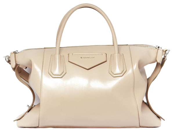 Givenchy Beige Soft Leather Medium Antigona Handbag