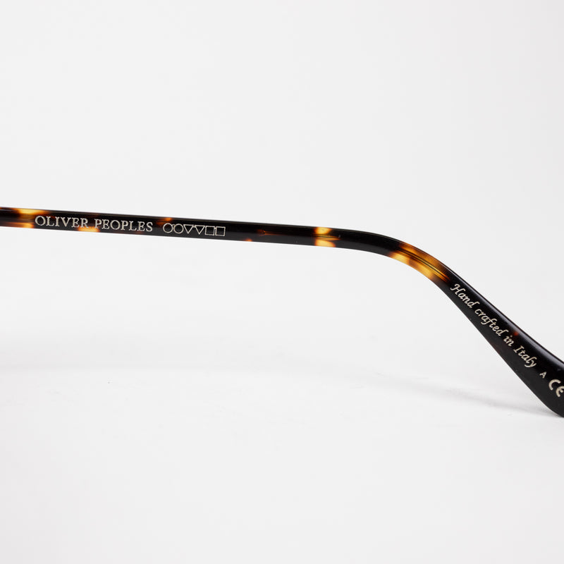 Oliver Peoples Brown Gradient Jorie Sunglasses with Gold Hardware