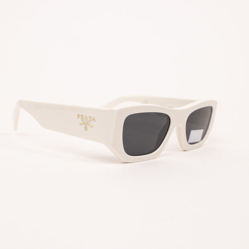 Prada White Square Sunglasses