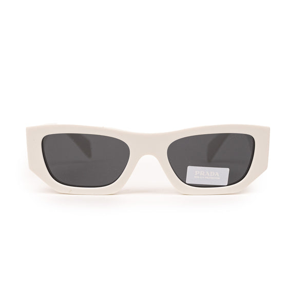 Prada White Square Sunglasses