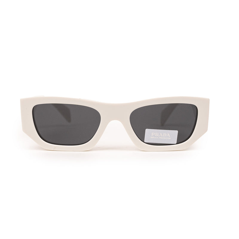 Prada White Square Sunglasses