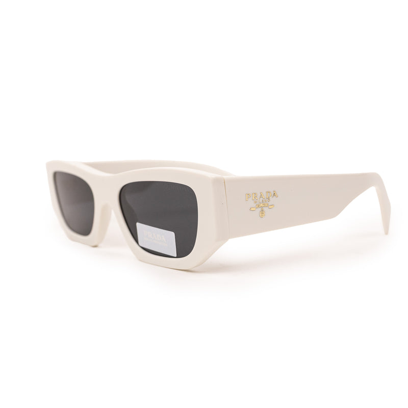 Prada White Square Sunglasses