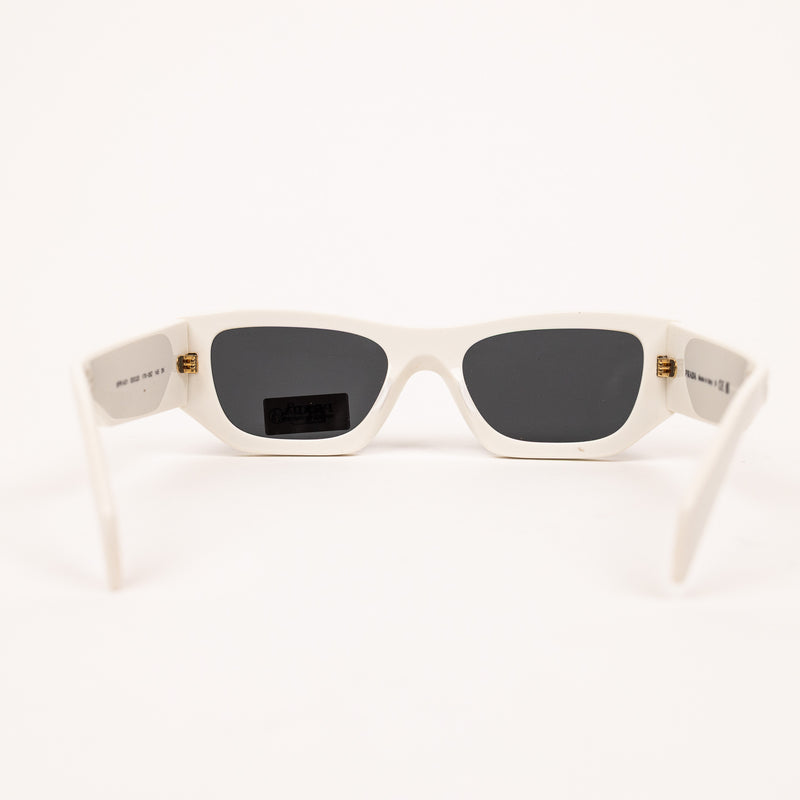 Prada White Square Sunglasses