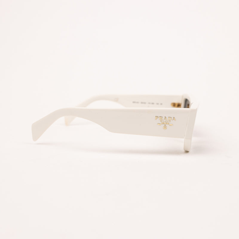 Prada White Square Sunglasses