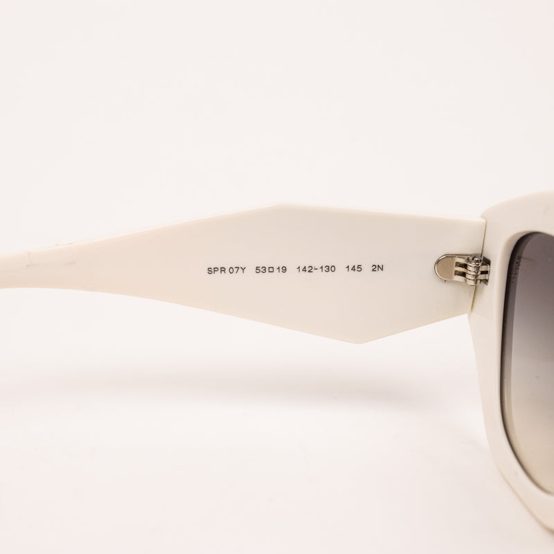 Prada White SPR531 Plastic Sunglasses