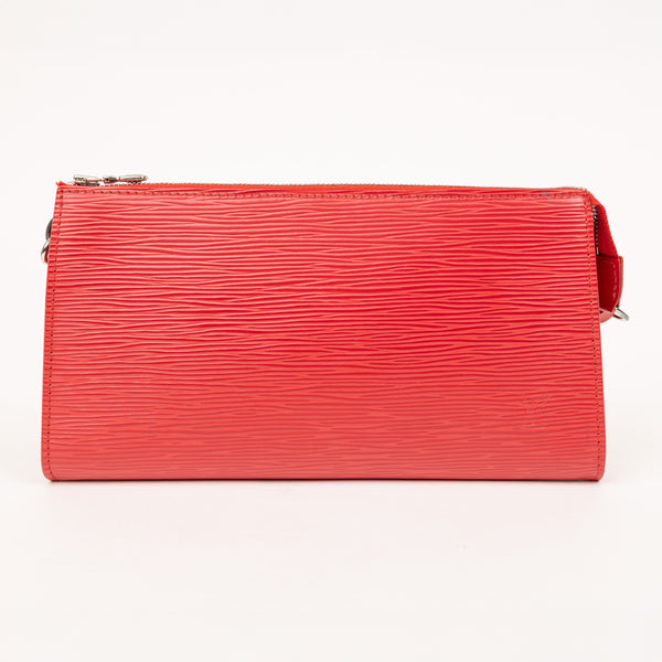Louis Vuitton Epi Pochette Red