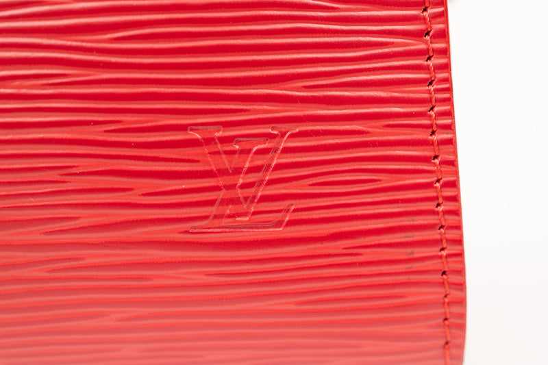 Louis Vuitton Epi Pochette Red